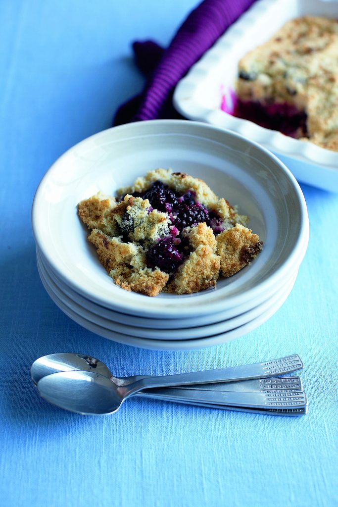Blackberry & Elderflower Crumble - Ainsley Harriott