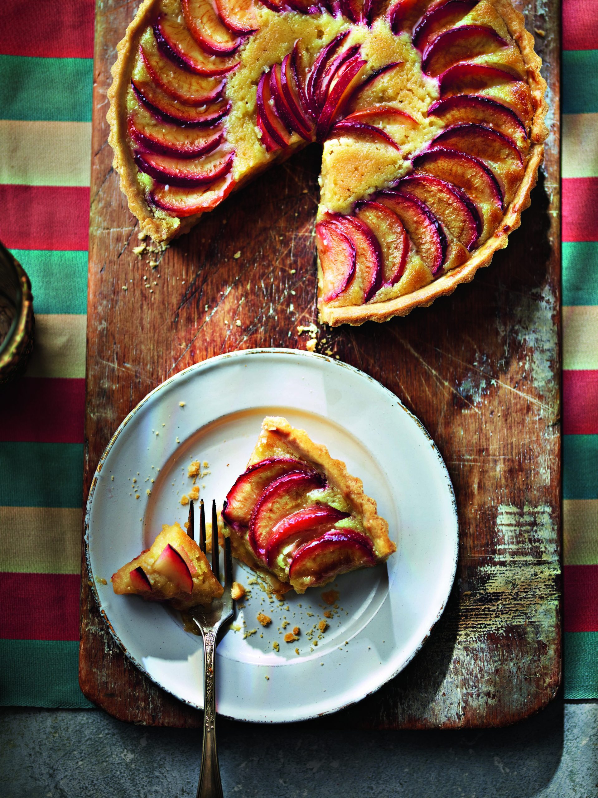 Plum Frangipane Tart - Ainsley Harriott
