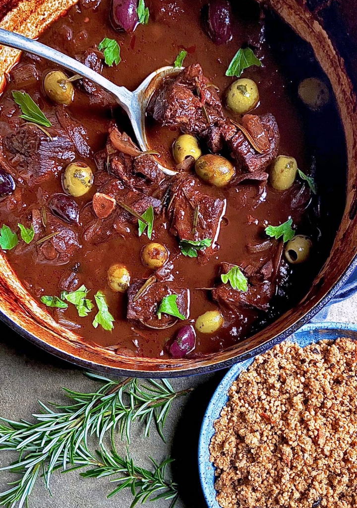 Italian SlowCooked Beef Served with Italian Couscous Ainsley Harriott
