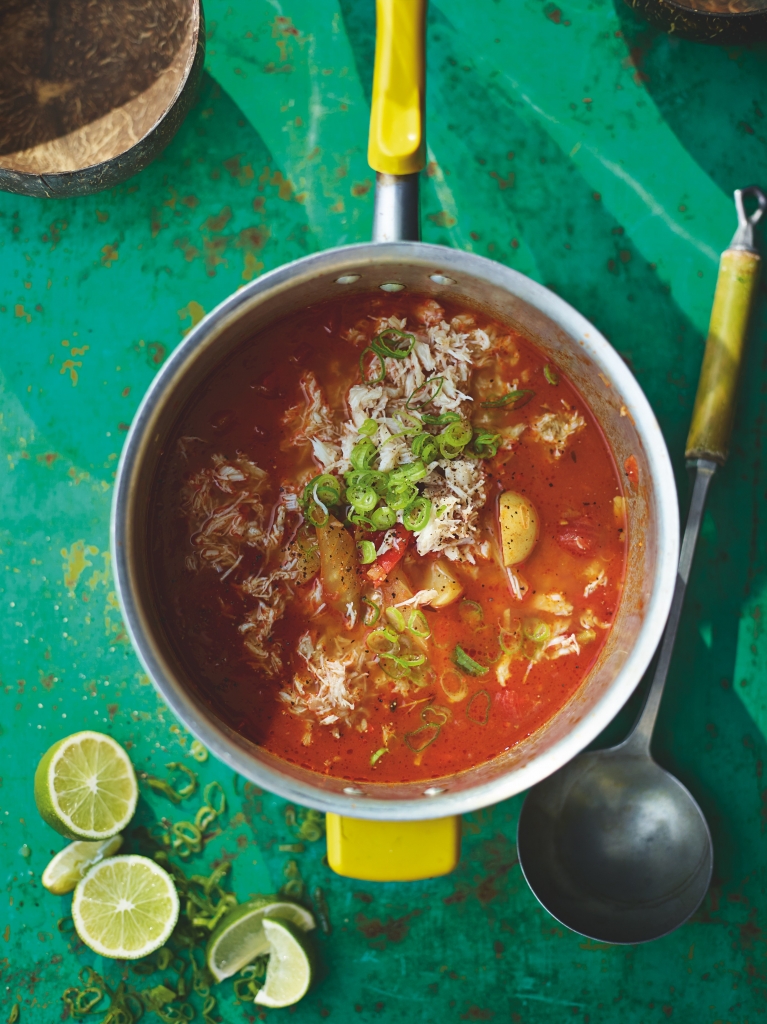 Blue Water Crab Chowder - Ainsley Harriott