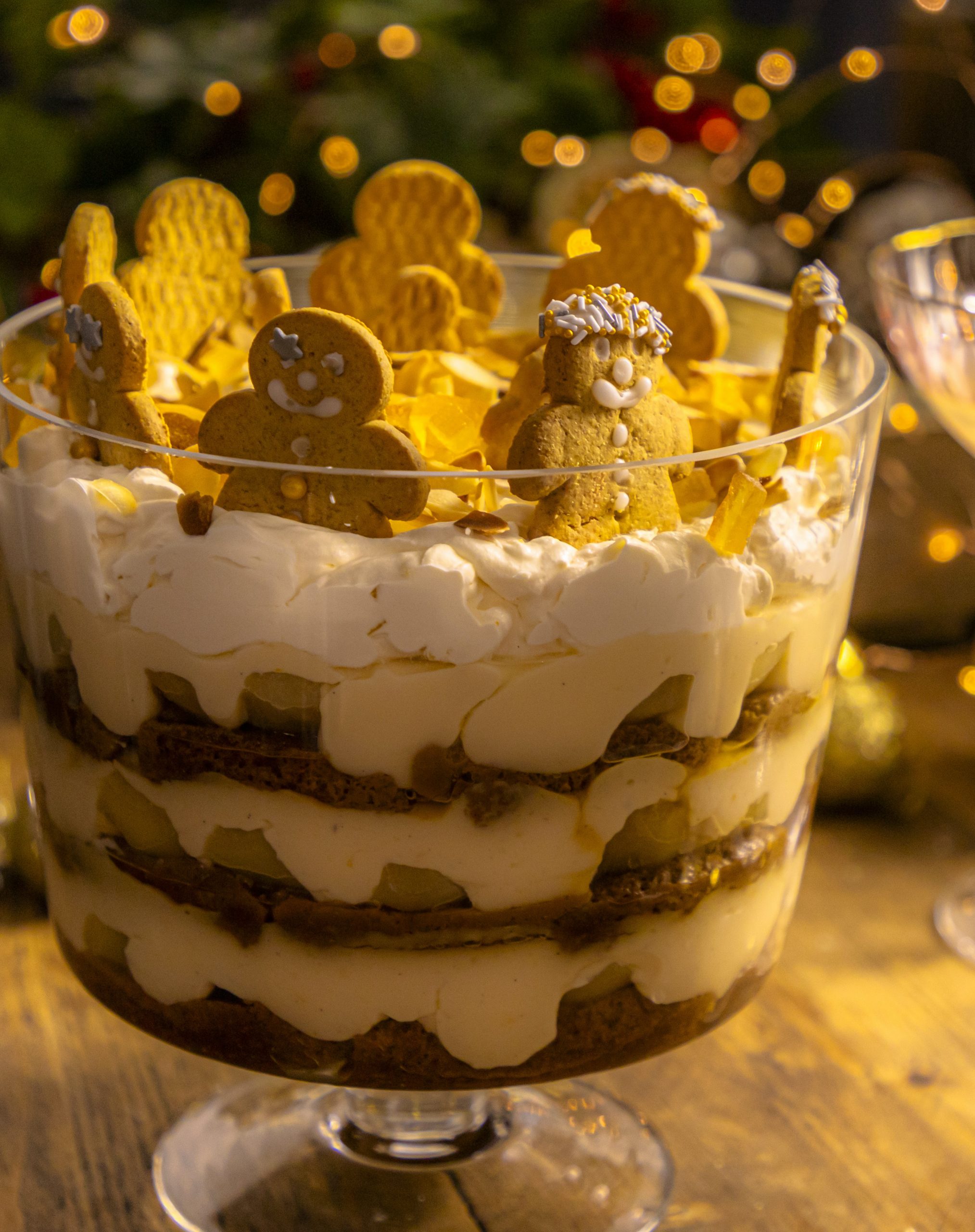 Triple-Layered Spiced Pear & Ginger Trifle - Ainsley Harriott