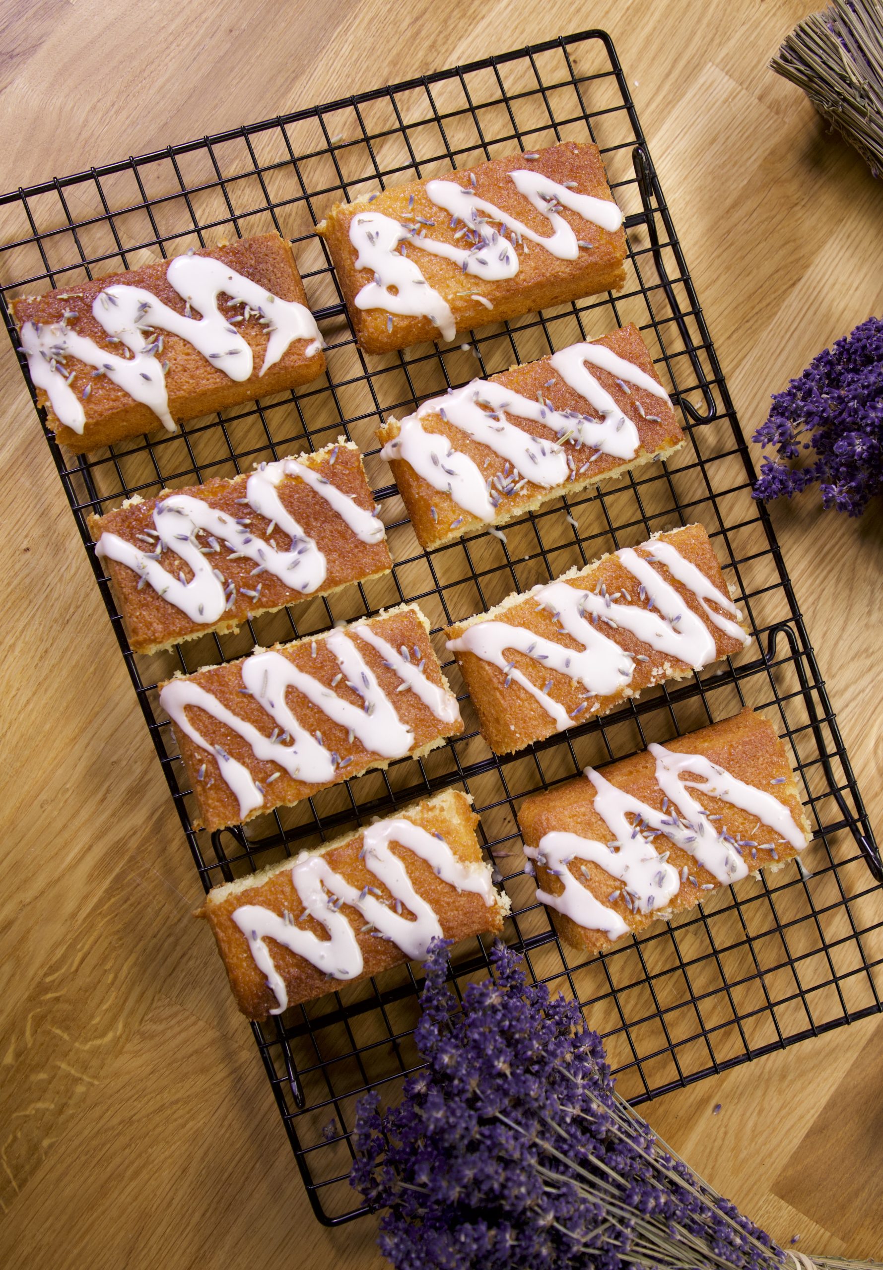 Lemon Drizzle & Lavender Traybake - Ainsley Harriott