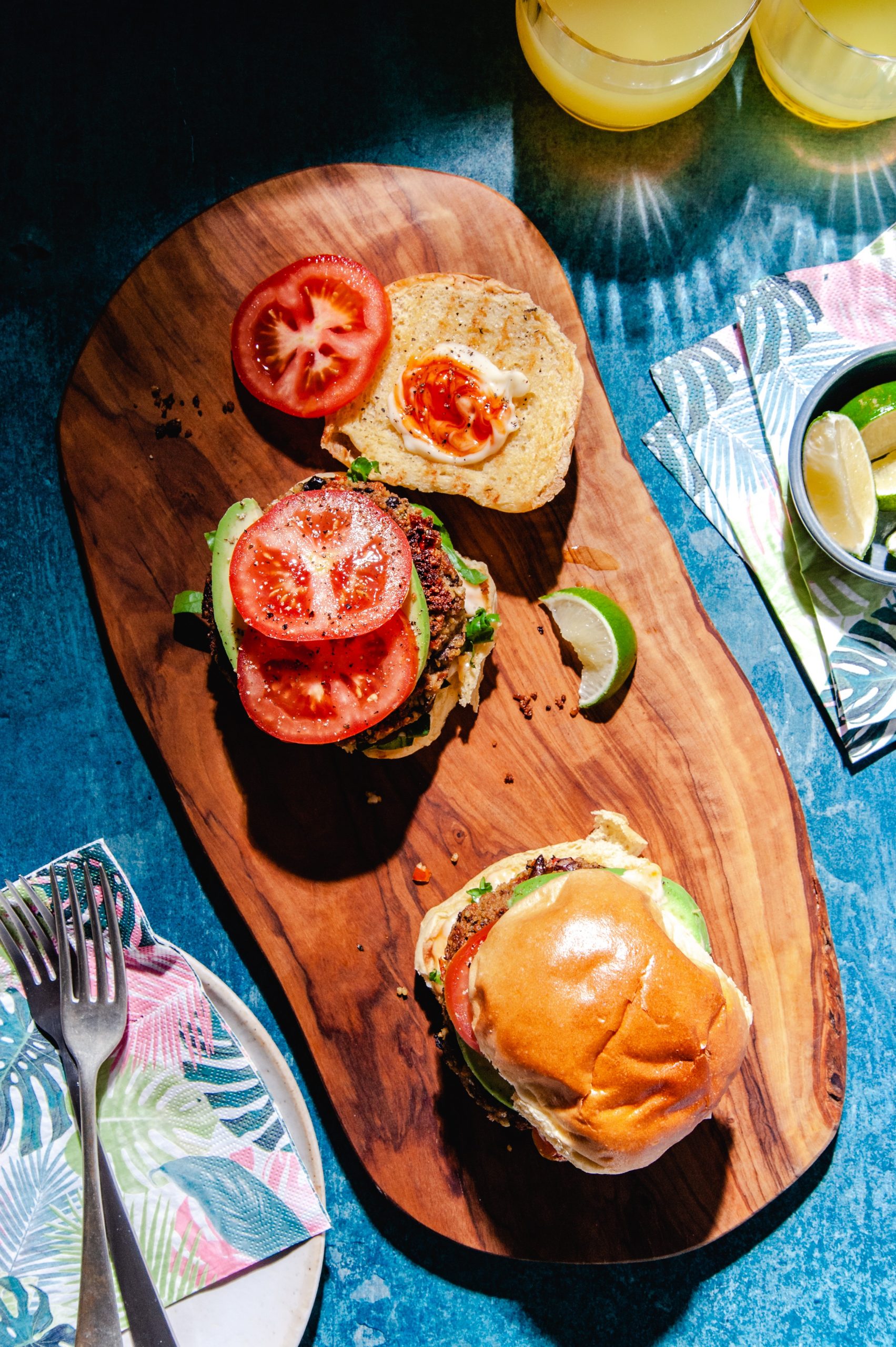 Caribbean Black Bean & Couscous Burger - Ainsley Harriott