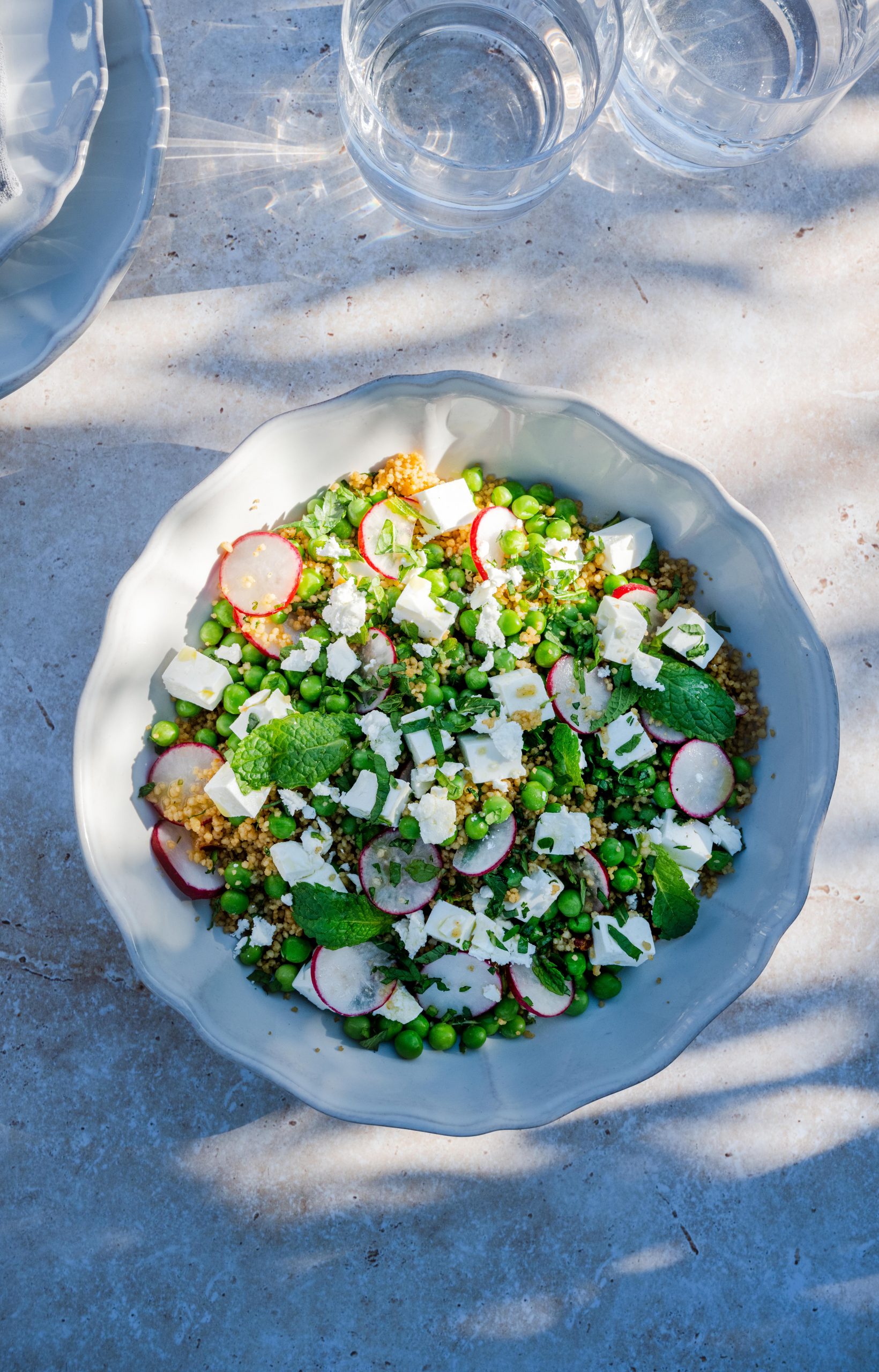 Pea, Mint & Feta Couscous Salad - Ainsley Harriott
