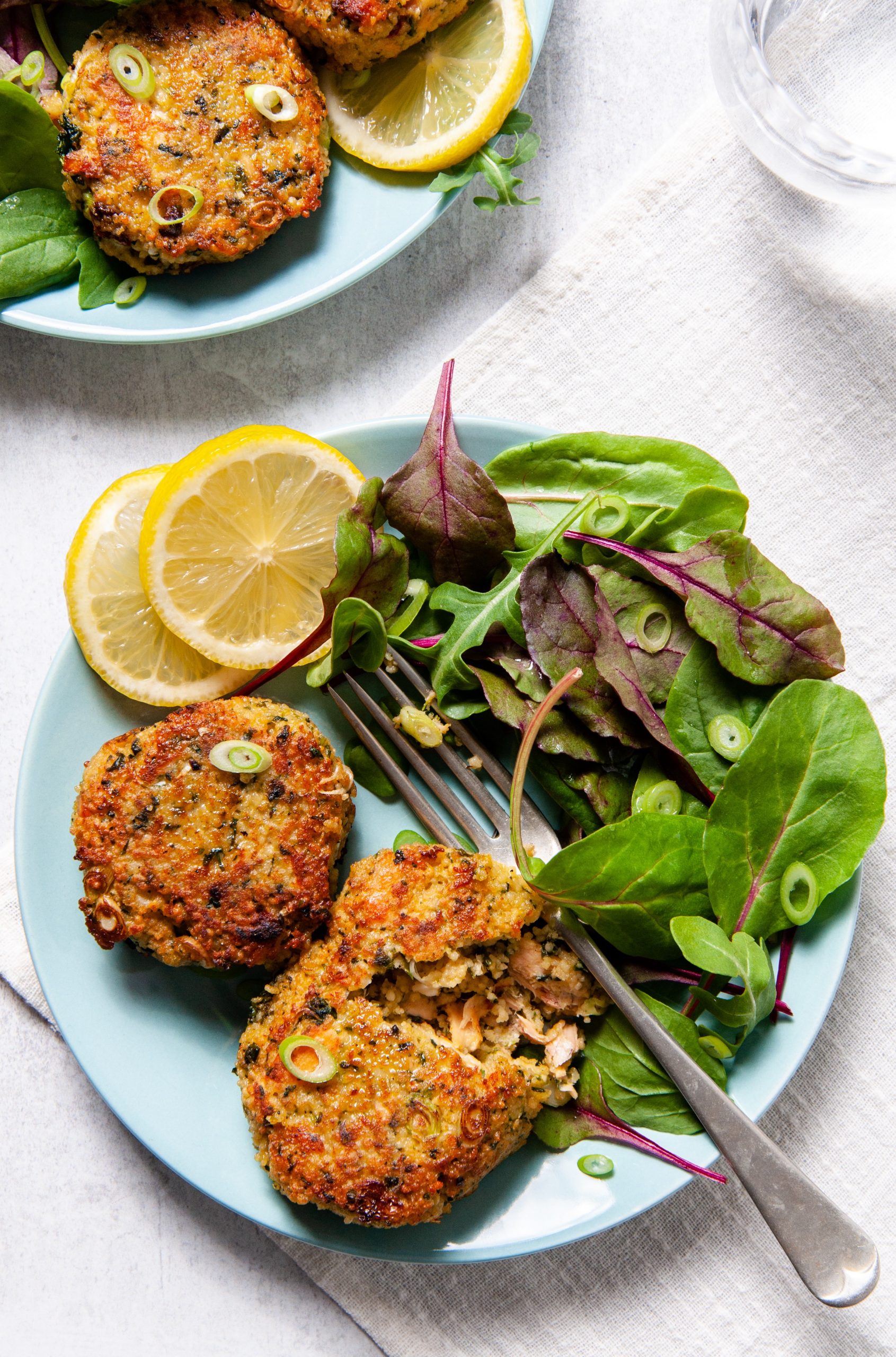 Salmon, Spinach & Couscous Fishcakes Ainsley Harriott