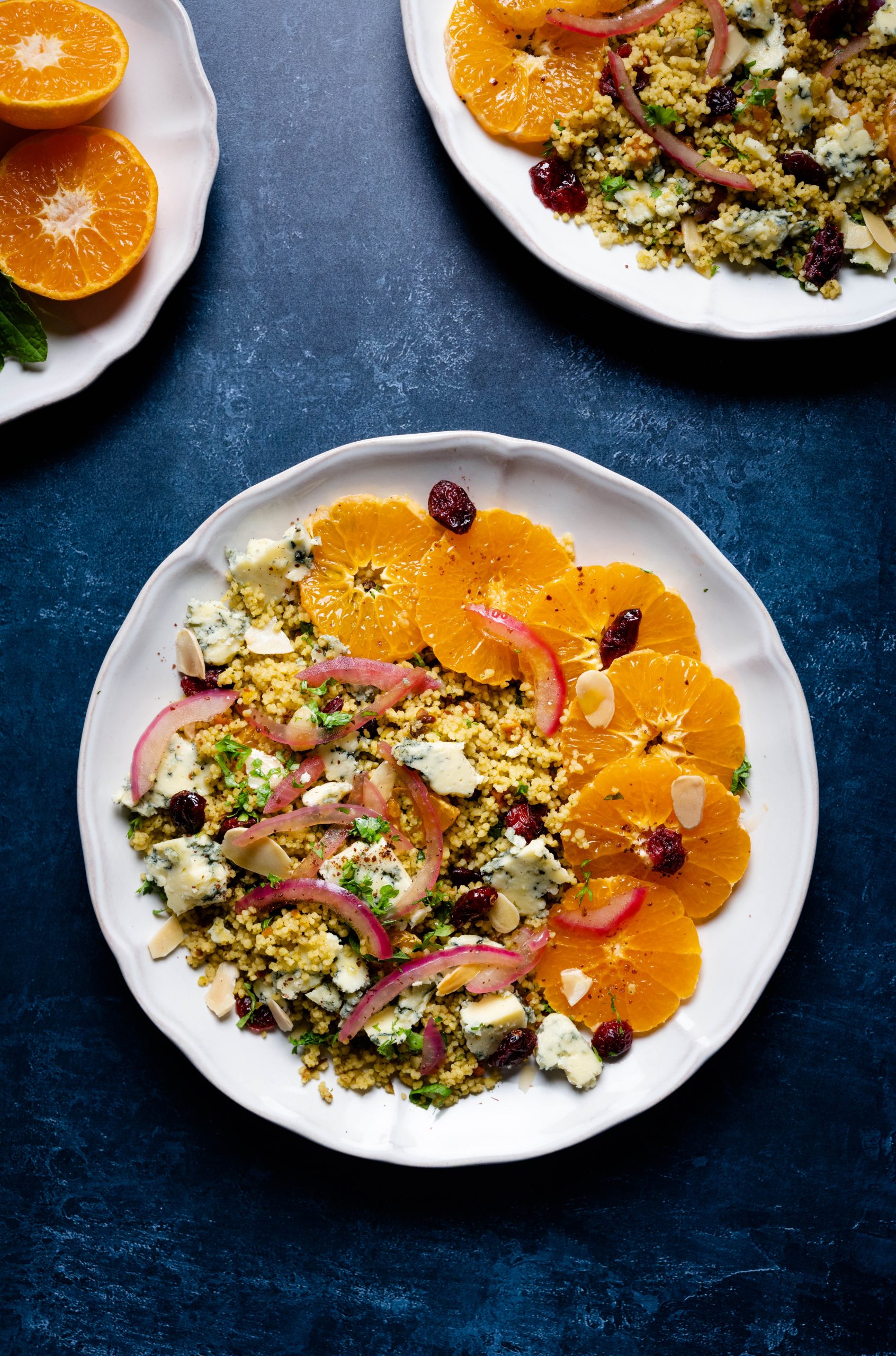 Clementine, Cranberry & Couscous Salad with Stilton - Ainsley Harriott