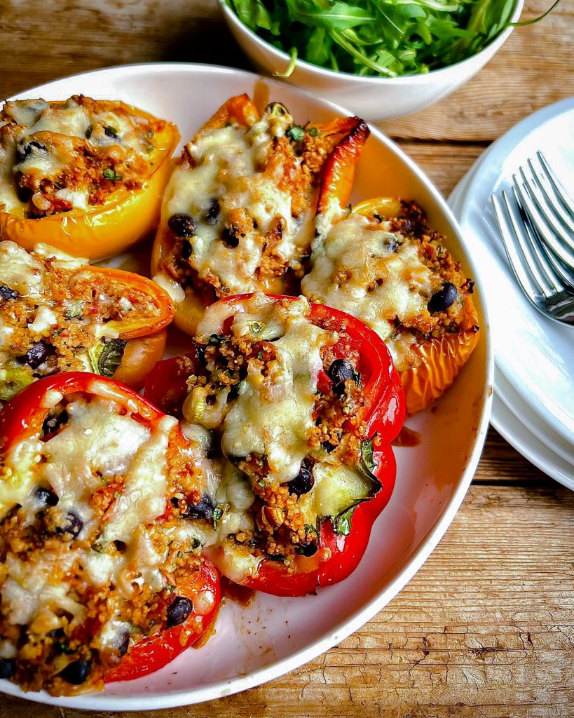 Tuna & Caribbean Couscous Stuffed Peppers - Ainsley Harriott