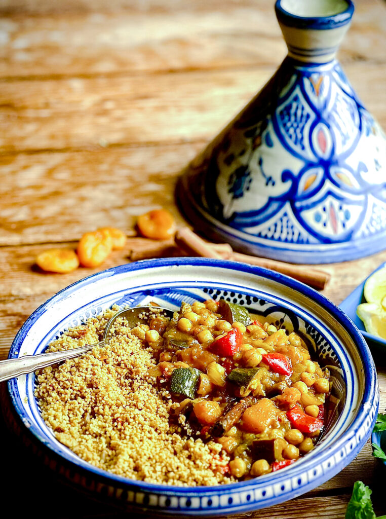 Summer Vegetable Tagine with Moroccan Medley Couscous Ainsley Harriott