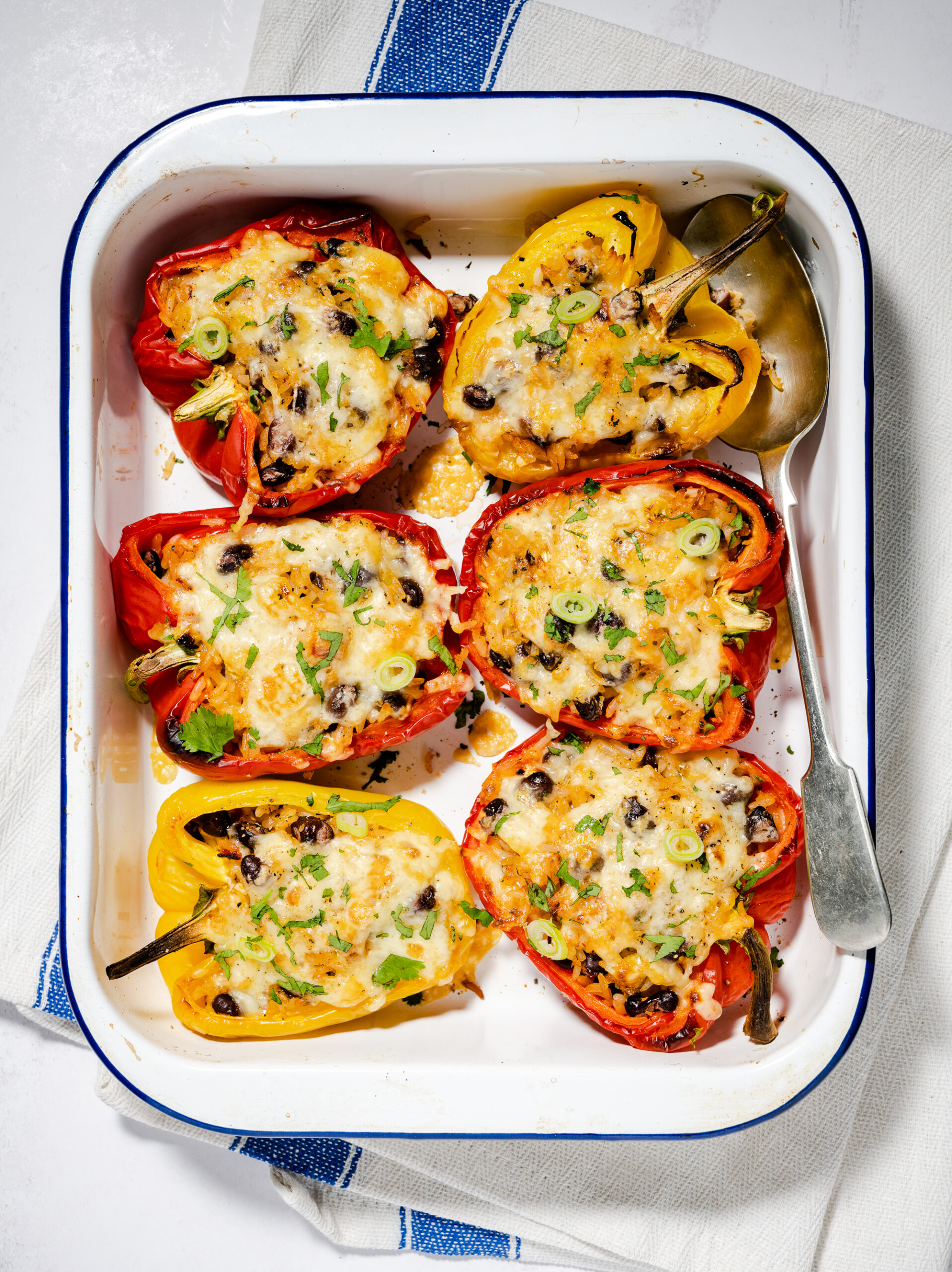 Caribbean Rice & Salsa Stuffed Peppers - Ainsley Harriott