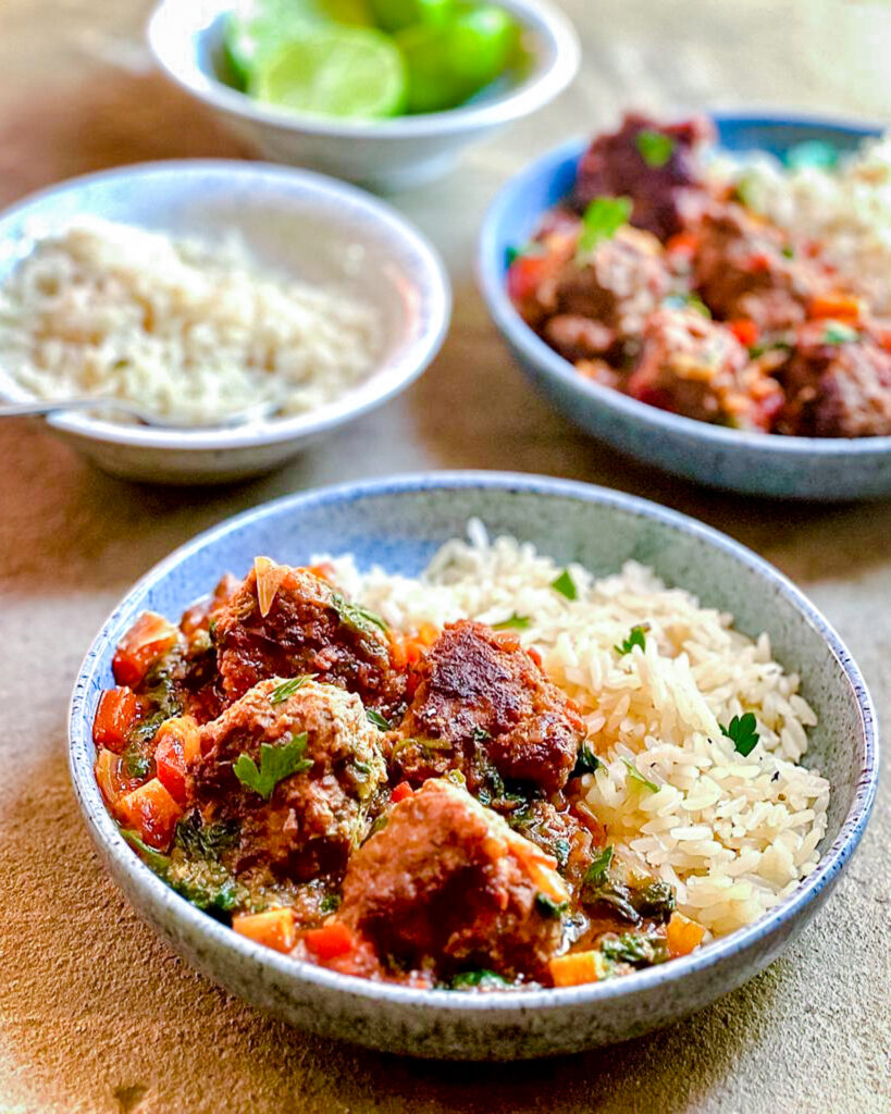 Jamaican-Inspired Meatball Curry - Ainsley Harriott