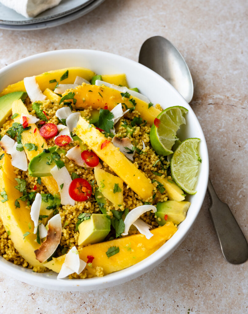 Mango, Avocado & Coconut Couscous Salad - Ainsley Harriott