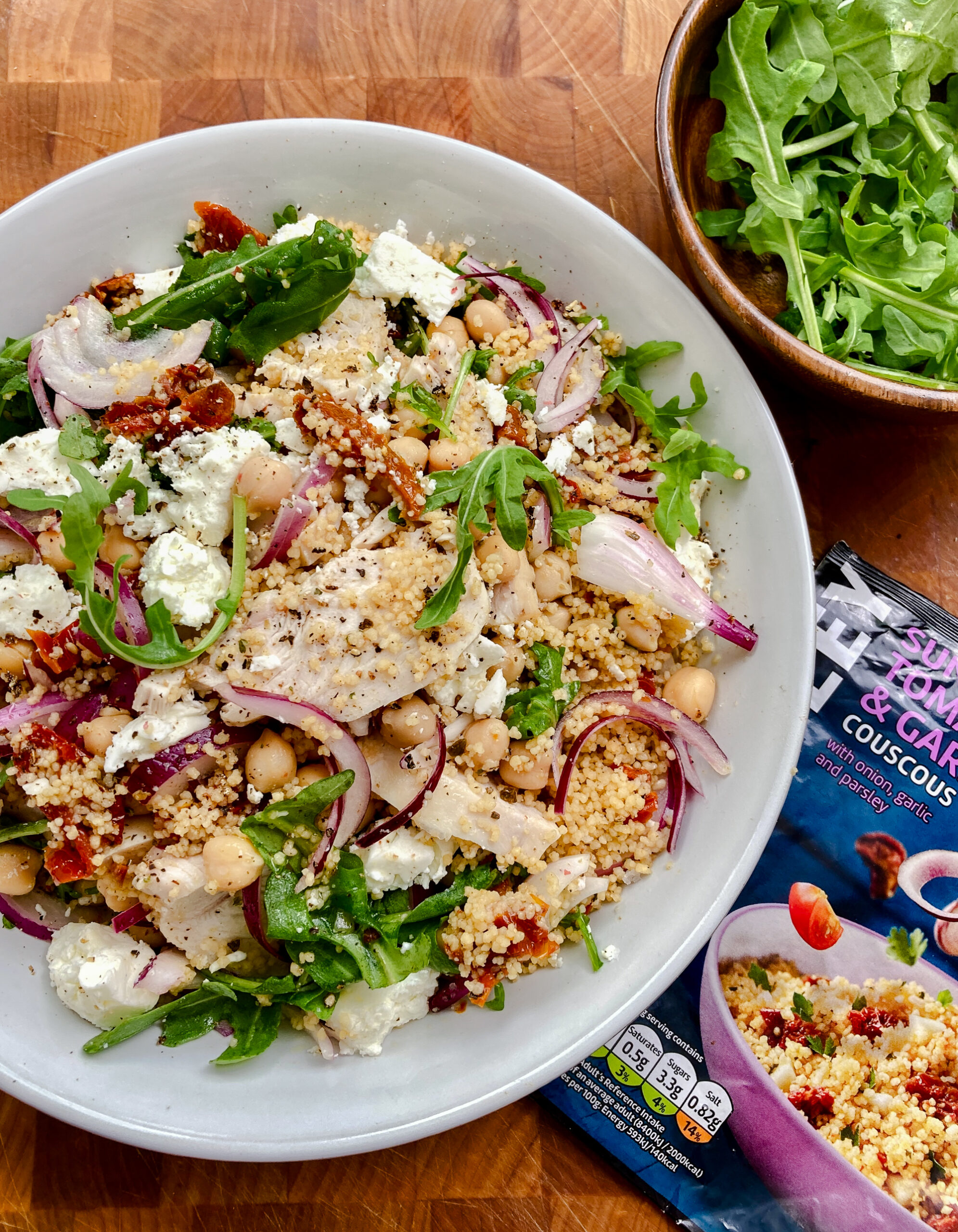 Chicken, Chickpea & Sun-Dried Tomato Couscous Salad - Ainsley Harriott
