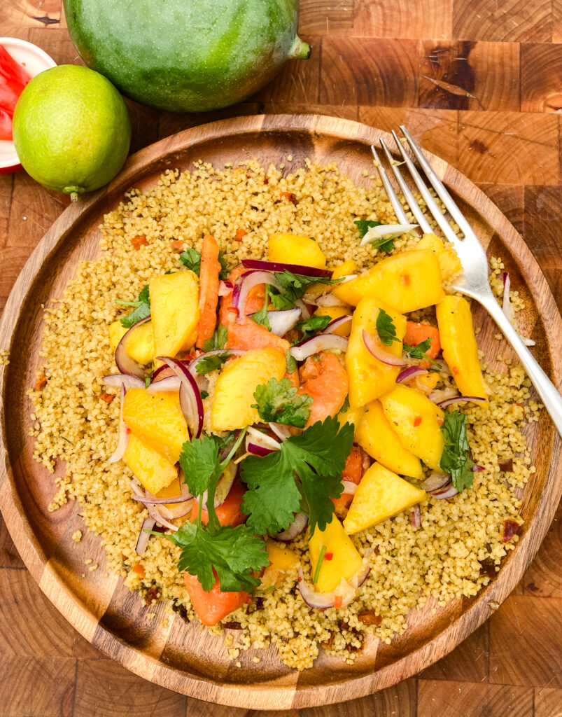Papaya & Mango Chow Couscous - Ainsley Harriott
